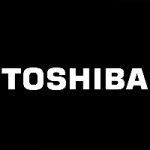 toshiba-logo-brand-computer-symbol-white-design-french-laptop-illustration-with-black-background-free-vector